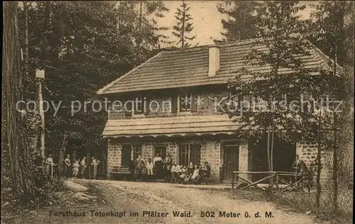 Maikammer Forsthaus Totenkopf Schutzhuette Pfaelzer Wald Kat. Maikammer