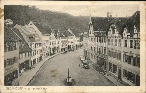 Oberndorf Neckar Schuhmarkt Kat. Oberndorf am Neckar