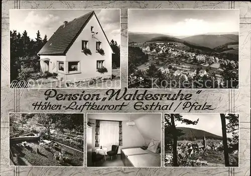 Esthal Panorama Pension Waldesruhe Zimmer Kat. Esthal