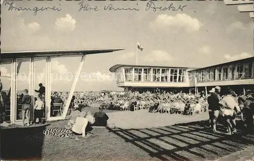 Doese Kurkonzert am Strandhaus Kat. Cuxhaven