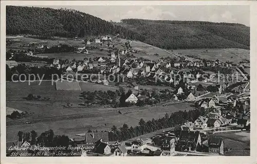 Baiersbronn Schwarzwald Gesamtansicht Kat. Baiersbronn