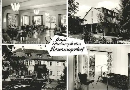 Flensungen Christliches Erholungsheim Flensungerhof Kat. Muecke