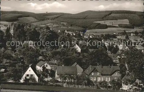 Hilchenbach Siegerland Panorama Kat. Hilchenbach