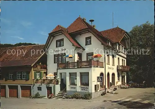 Oberprechtal Pension garni Cafe Kern Kat. Elzach