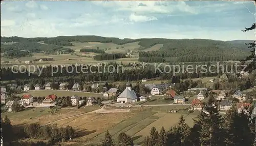 Hinterzarten Panorama Kat. Hinterzarten