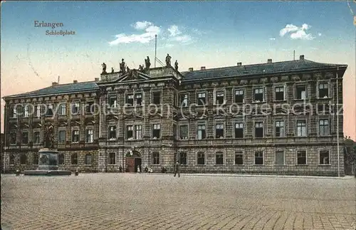 Erlangen Schlossplatz Kat. Erlangen