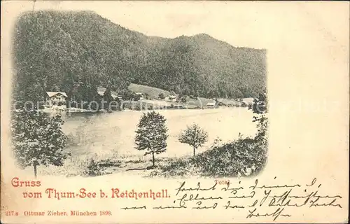 Bad Reichenhall Thum See Kat. Bad Reichenhall