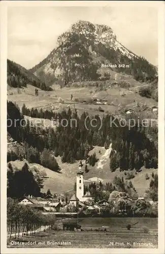 Oberaudorf Bruennstein Kat. Oberaudorf