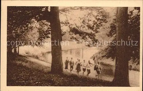 Hilchenbach Siegerland Jugend Wanderung Verband fuer Deutsche Jugendherbergen Lichtbildheft "Ich fahr in die Welt" Kat. Hilchenbach