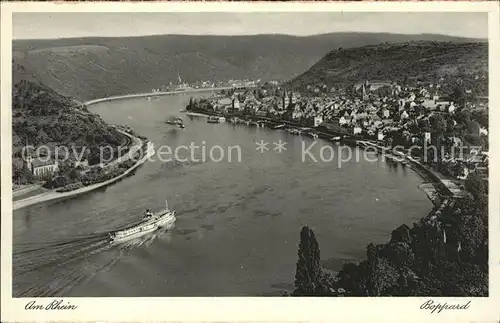 Boppard Rhein Dampfschiff Kat. Boppard