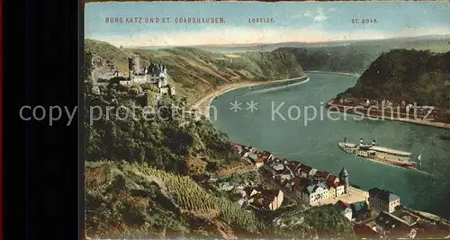 St Goarshausen Loreley St. Goar Kat. Sankt Goarshausen