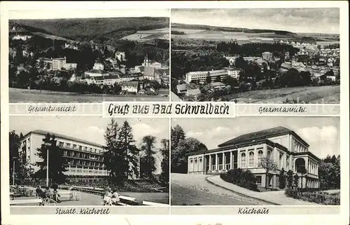 Bad Schwalbach Kurhaus u.Staatl.Kurhotel Kat. Bad Schwalbach