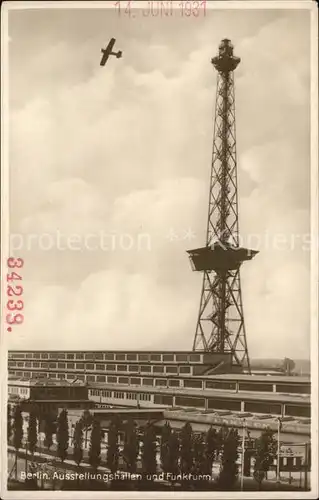 Funkturm Berlin Ausstellungshallen  Kat. Bruecken