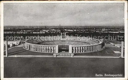 Stadion Berlin Reichssportfeld Kat. Sport