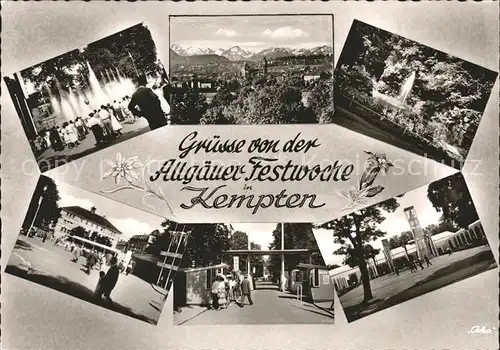 Kempten Ansichten Kat. Kempten (Allgaeu)