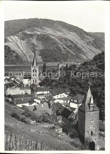 Bacharach Rhein Turm Kirche Wernerkapelle Bildkalender Sonnige Heimat  Kat. Bacharach