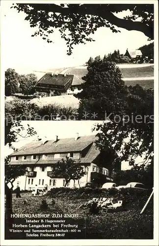 Horben Breisgau Gasthaus zum Engel Kat. Horben