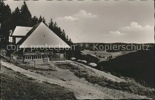 Triberg Schwarzwald Gasthaus Pension Stoeckle Kat. Triberg im Schwarzwald