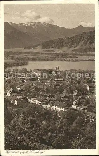 Triberg Schwarzwald mit Blaubergen Kat. Triberg im Schwarzwald