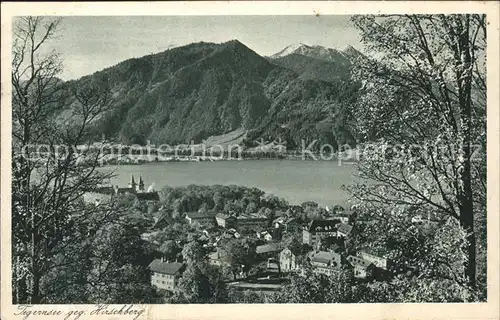 Tegernsee mit Hirschberg Kat. Tegernsee