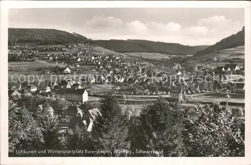 Baiersbronn Schwarzwald Panorama Kat. Baiersbronn