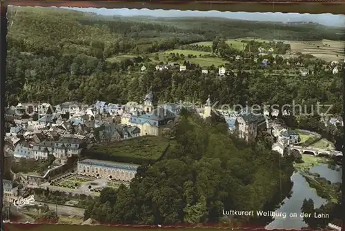 Weilburg Fliegeraufnahme Lahn Kat. Weilburg