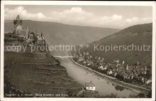 Kochem Burg Kochem Mosel Kat. Cochem