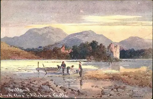 Loch Awe Kilehurn Castle