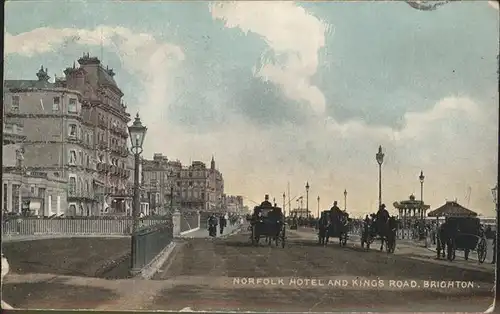 Brighton East Sussex Norfolk Hotel Kutsche  / Brighton East Sussex /