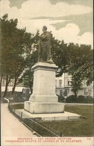 Brighton East Sussex Statue of George IV / Brighton East Sussex /