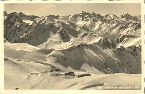 Nebelhorn Nebelhorn Ausblick