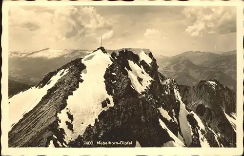 Nebelhorn Nebelhorngipfel