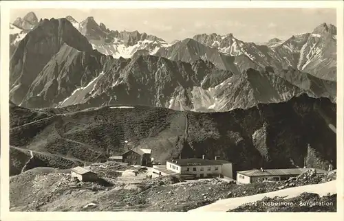 Nebelhorn Bergstation Edmund Probst-Haus / Oberstdorf /Oberallgaeu LKR