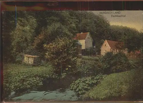 Bergisches Land Eschbachtal Kat. Deutschland