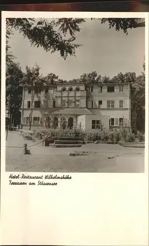 Stoessensee Berlin Hotel Wilhelmshoehe / Berlin /Berlin Stadtkreis