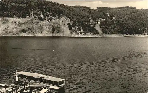 Hohenwarte Bootsanlegestelle Hohenwartetalsperre / Hohenwarte /Saalfeld-Rudolstadt LKR