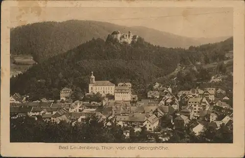 Bad Leutenberg Blick von der Georgshoehe / Leutenberg /Saalfeld-Rudolstadt LKR