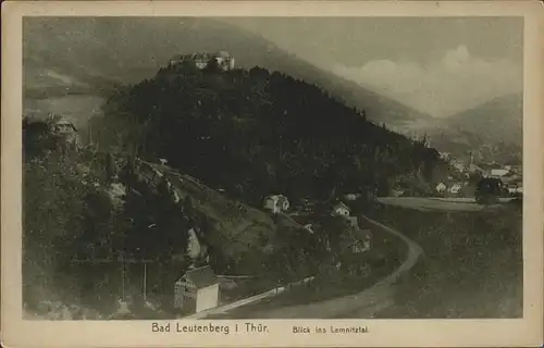 Bad Leutenberg Blick ins Kemnitztal / Leutenberg /Saalfeld-Rudolstadt LKR