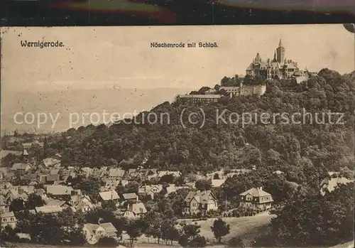 Wernigerode Noeschenrode Mit Schloss