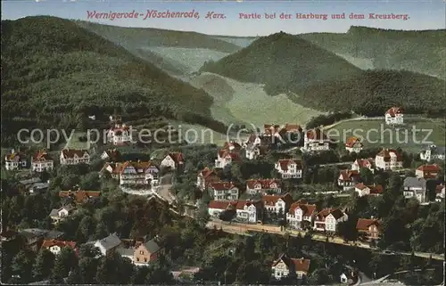 Wernigerode Noeschenrode Partie an der Harburg u.d.Kreuzberg