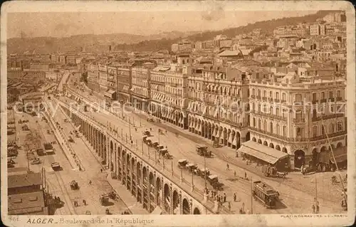 Alger Algerien Boulevard de la Republique / Algier Algerien /