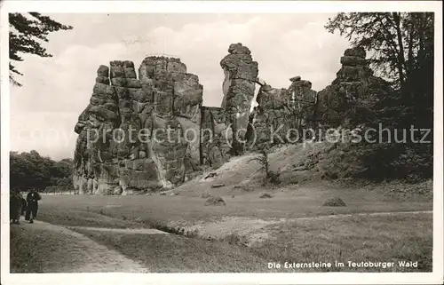 dg23016 Teutoburgerwald Externsteine Kategorie. Detmold Alte Ansichtskarten