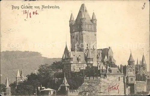 Cochem Mosel Burg Kat. Cochem