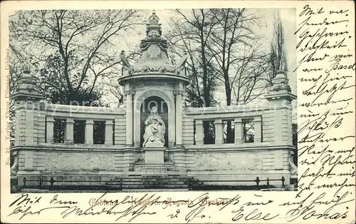 Coblenz Koblenz Kaiserin Augusta Denkmal Rheinanlagen Kat. Koblenz Rhein