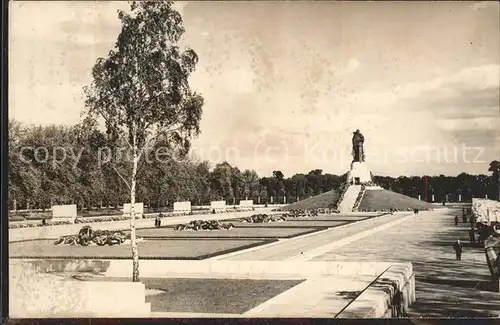 Treptow Berlin Denkmal / Berlin /Berlin Stadtkreis