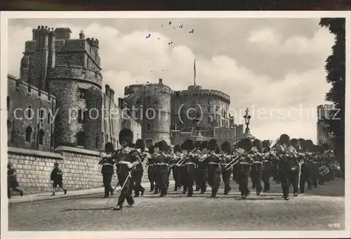 Windsor Castle Guard Aufziehen der Schlosswache Kat. City of London