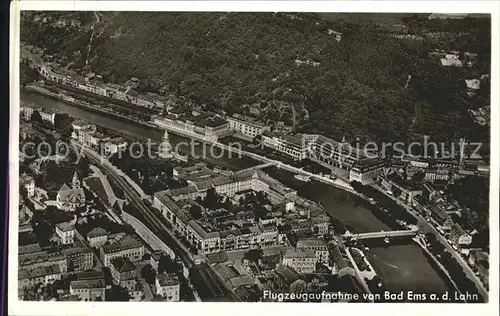 Bad Ems Lahn Fliegeraufnahme Kat. Bad Ems