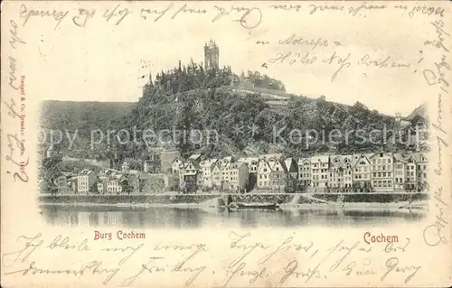 Cochem Mosel Moselpanorama Kat. Cochem