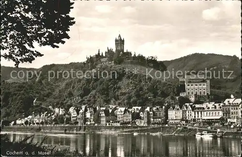 Cochem Mosel Burg Kat. Cochem