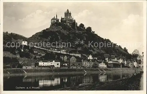 Cochem Mosel Burg Kat. Cochem